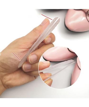 Half Pad High Heel Gel Shoe Cushions - 2 Pairs Floral Clear Inserts for Comfort - Buy Online on GoSupps.com