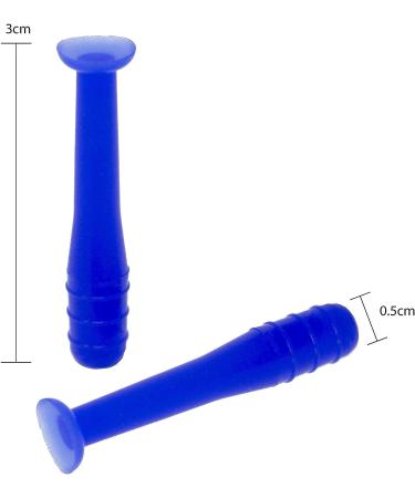 EyeSee Blue Hard Contact Lens Remover & Applicator - Box of 5 - Easy Sclera Lens Removal/Application - Keyring Attachment - Buy Online on GoSupps.com