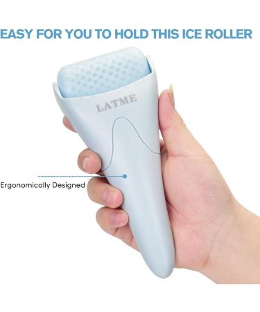 LATME Ice Roller for Face Eyes Womens Gifts Face Massager Roller Puffiness Migraine Pain Relief and Minor Injury (Smoggy Blue) - Buy Online on GoSupps.com