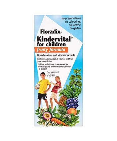 Salus Floradix Kindervital - Childrens Fruity Formula - 1 x 250ml