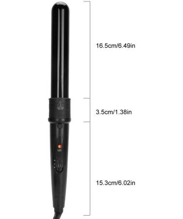 5-in-1 Curling Iron with LED Display - Adjustable Rapid Heating & 360 Rotatable Cord - Intelligent Temperature Control for Home & Salon - US Plug 100-240V - Buy Online on GoSupps.com