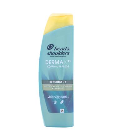 Head & Shoulders DermaXPro Shampooing apaisant anti-pelliculaire 250 ml avec extrait d'aloe vera et complexe c ramides aide apaiser le cuir chevelu sec et d mangeaisons et renforcer la barri re