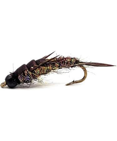 5 x Fly Fishing Hooks - Nymph Stonefly Bait for Trout Perch & Grayling | International Shipping Available - Buy Online on GoSupps.com