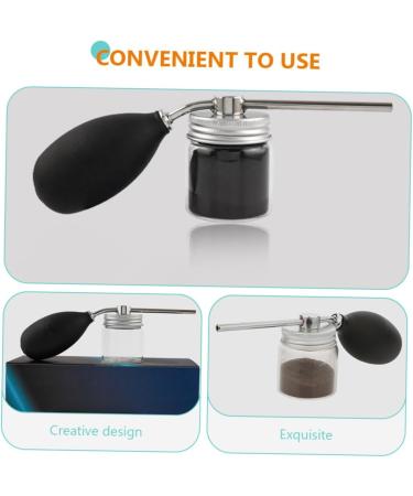 NOLITOY Duster Misting Spray Bottles for Hair Household Hair Fiber Holder Disposable Powder Spray Glass 19X6.5CM Assorted Color - Buy Online on GoSupps.com