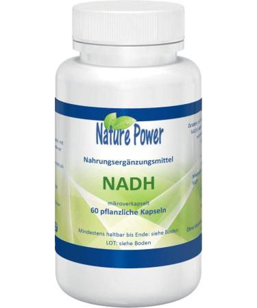 Nature Power - NADH/Coenzyme 1-60 Vegetable Capsules