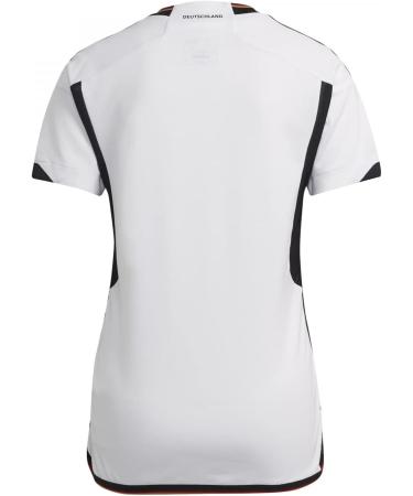 Buy Adidas Ladies DFB H T-Shirt M White - Stylish Women's Sportswear | Free International Shipping - Buy Online on GoSupps.com