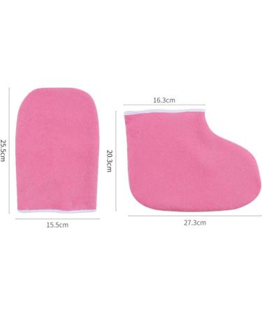 Ensemble de Gants de Bain en Cire de Paraffine Mitaines et Chaussons isol s r utilisables pour th rapie Thermique pour Spa pour Le Traitement des Mains et des Pieds kit de Cire Chaude - Buy Online on GoSupps.com