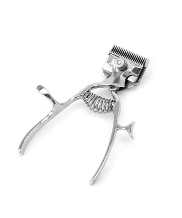 Hand Clipper - Old Fashion Manual Clipper Haircut Hand Push Low Noise Non-Electric Hair Cutter