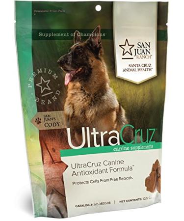 UltraCruz Canine Antioxidant Supplement for Dogs, 120 Tasty Chews