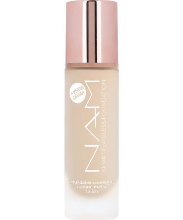 NAM Makeup Smart Flawless Foundation 02N - Naked 30ml 1 Count (Pack of 1) Naked