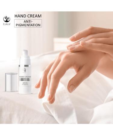 Eylleaf Anti-Pigmentation Hand Cream - Age Spot Remover for Mature Skin or Discoloration Symptoms 30ml - Buy Online on GoSupps.com