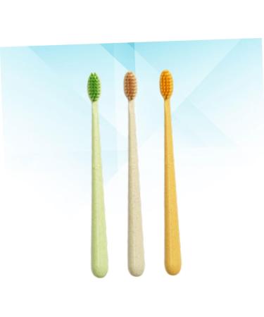 CLISPEED 3 Pack Comfortable Toothbrushes - Practical Small Head Design for Effective Daily Oral Care | International Shipping Available - Buy Online on GoSupps.com