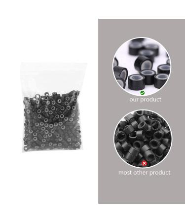 SWetup 4-in-1 Microring Hair Extensions Set - 500 Microrings & Tongs for Real Hair Bonding - Buy Online on GoSupps.com