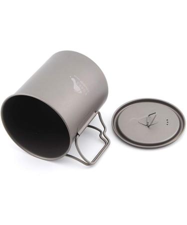TOAKS Titanium 750ml Pot - Silver Grey | Lightweight Camping Cookware - Buy Online on GoSupps.com