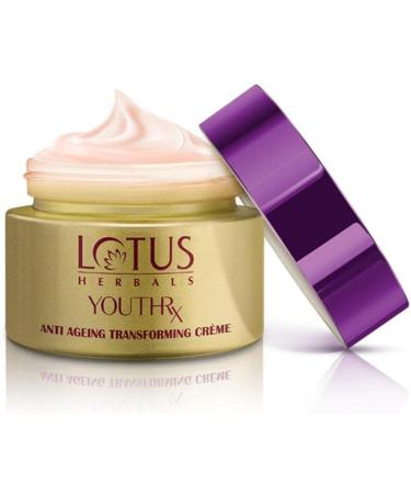 Lotuss Herbals Youthrx AntiAgeing Tranforming Creme 50g - Buy Online on GoSupps.com
