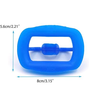 Buy 10PCs Blue Silicone Retractor - Dental Mouth Opener for Front Tooth Care & Orthopedic Therapy - International Shipping - Buy Online on GoSupps.com