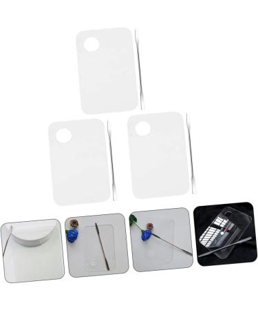 VICASKY 3 Ensembles Spatules Cosm tiques Pour M lange De Maquillage Plaques De M lange Pour Vernis Ongles De Pigments - Buy Online on GoSupps.com