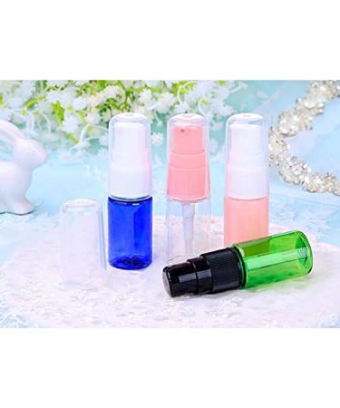 erioctry 10ML Portable Empty Refillable Bottle Cream Shampoo Lotion Treatment Pump Bottle with Cap Travel Bottles Toiletries Liquid Container for Cosmetic Make-up Pack of 6 (Transparent) - Buy Online on GoSupps.com