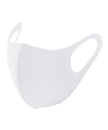 FM London Reusable Fabric Mask White 100% Cotton One Size (Pack of 10)