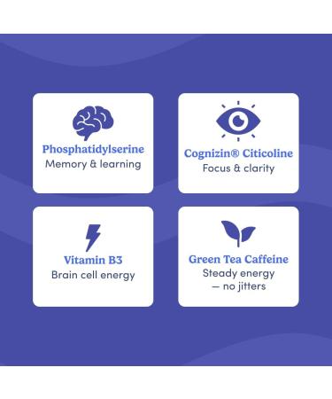 FIRST DAY Men s Daily Nootropic Brain Supplement Gummies for Focus, Memory & Mental Energy | with Cognizin Citicoline, Phosphatidylserine & Natural Caffeine | Vegan, Allergen-Free | 30-Day Supply - Buy Online on GoSupps.com