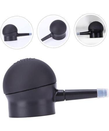 PLAFOPE 2 Pcs Silicone Nozzle Hair Fibers Pump Applicator Spray Hair Gel Fiber Sprayer Plastic Abs Black - Buy Online on GoSupps.com