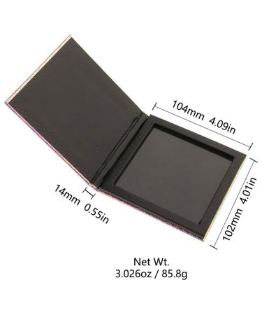 Allbestaye Empty Magnetic Eyeshadow Palette Case - DIY 9-Color Makeup Palette for Rouge Highlight and Concealer | International Shipping - Buy Online on GoSupps.com