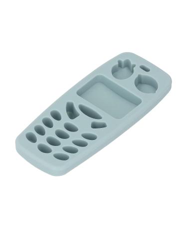 Soft Silicone Teething Toy - Mobile Phone Shaped Funny Design (Light Green) | Travel-Friendly - Buy Online on GoSupps.com