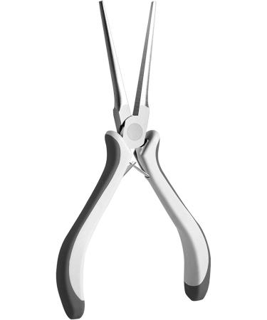 Besreey Tweezers for Stickers - Nail Form Shaping Tweezers Tip Tweezers Nippers Acrylic UV Gel Tips Sculpture Clip Nail Shaper Tool for Acrylic Gel Dark Gray Colour - Buy Online on GoSupps.com