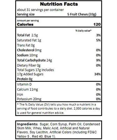 CrazyOutlet Tootsie Roll Chewy Candy Assorted Fruit Taffies - 2lb Bulk Pack - Buy Online on GoSupps.com