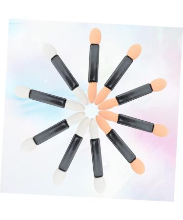 VINTORKY 50pcs Eye Shadow Applicator Eye Shadow Brush Sponge Double Ended Makeup Brush Sponge Eyeshadow Brush - Buy Online on GoSupps.com
