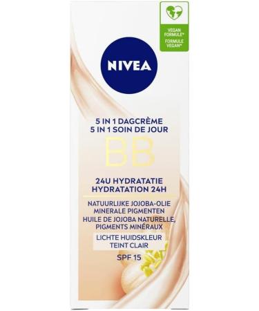 Nivea Essentials BB Cream SPF 15 Light 50ml - Buy Online on GoSupps.com