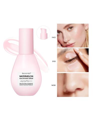 Watermelon Niacinamide Hydrating Serum - Moisturizing & Brightening Makeup Primer | Lightweight Facial Serum for Flawless Foundation - Buy Online on GoSupps.com