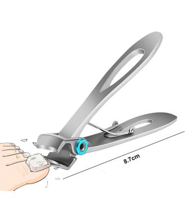 HAPYNY Manicure Set 8 Pieces Professional Nail Clippers Nail Scissors Tools Kit Pedicure Toenail Pliers Stainless Steel Professional Nail Cuticle Nippers Nail File Cuticle Pusher (Set of 8) - Buy Online on GoSupps.com