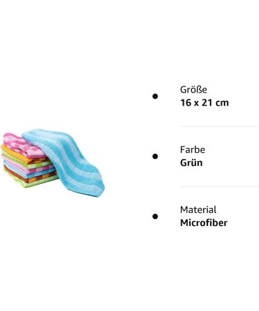 YSN 8 Piece Fluffy Microfiber Wash Cloth Set | Hand Towels Soap Rags & Wash Blankets | Premium Quality for Home & Travel - Buy Online on GoSupps.com