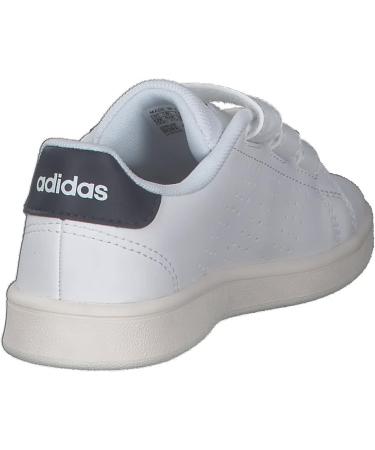 adidas Kids Advantage Cf I Sneaker | Child 10 UK | White Navy Unisex Shoes - Buy Online on GoSupps.com