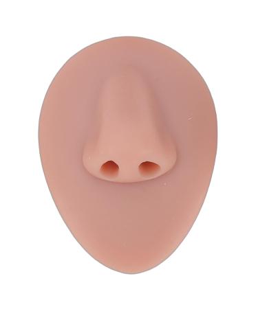 Nurnesy 7pcs Silicone Model Body Part Tongue Mouth Nose Eye Navel Ear Model Soft Practice Body Parts Kit Silicone Training Part Perfect for Beginner Practice (Dark Skin) - Buy Online on GoSupps.com