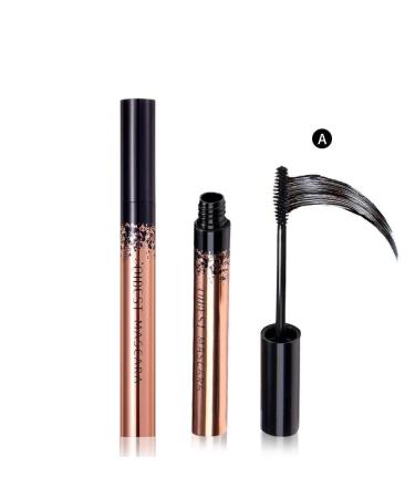Mascara Noir Mascara Cils 4D Silky Cils Allongement Cils Maquillage Volume Mascara Waterproof Cosm tiques Yeux (Couleur : QE08 A)
