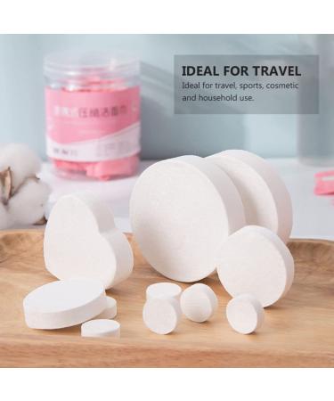 55pcs Travel Towels - Compressed Disposable Bath Towels & Washcloths for Easy Travel - Buy Online on GoSupps.com