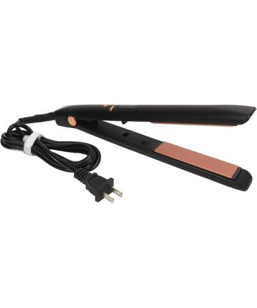 Shop Safe & Adjustable Black Hair Straightener | 110-240V Wide Voltage Auto Shut Off - Perfect for Home & Salon Use - Buy Online on GoSupps.com