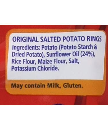 Hula Hoops Original Potato Rings 144g Single - Buy Online on GoSupps.com