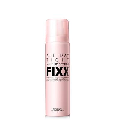 SO NATURAL ALL DAY TIGHT MAKE UP SETTING FIXER - Mist-type Spray  long lasting