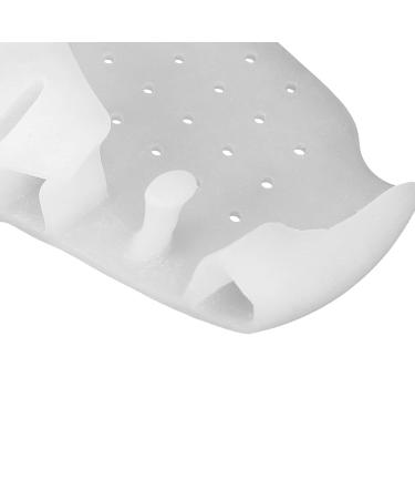 Buy 5 Pairs of Elastic Toe Spacers & Foot Separators - Shock Absorbers for Joint Alignment (White) - International Shipping Available - Buy Online on GoSupps.com