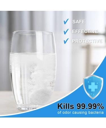 Mysmile Retainer Cleaner - 120 Tablets for Aligner, Invisalign, Mouth Guard, Night Guard - Removes Plaque, Odors, Stains - Dental Hygiene Solution (Pack of 1) - Buy Online on GoSupps.com