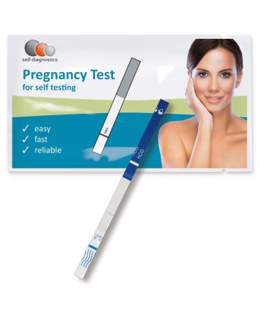 Pregnancy test hcg (early test) 10 mIU/ml - 20 test strips - Buy Online on GoSupps.com