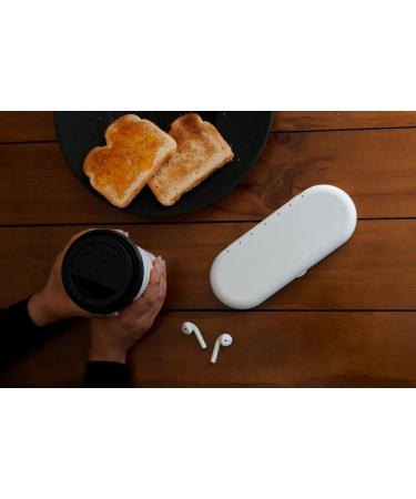 SmileKontainer Slimline Retainer Case - Compact Dental Travel Case for Aligners & Accessories - Built-in Mirror - Brilliant Blue - Buy Online on GoSupps.com