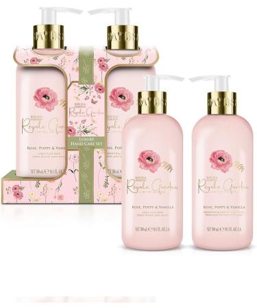 Baylis & Harding Royale Garden Rose Poppy & Vanilla Hand Care Gift Set - Vegan Friendly - Buy Online on GoSupps.com