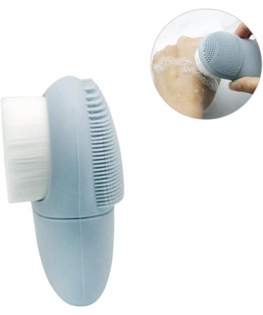 1pc Electric Cleaning Handheld Mat Scrubber Cleaning Brush Electric Manual Cleansing Brush Pore Cleaning Brush Facial Cleaning Brush Cleansing Dual Brush Detergent Face - Buy Online on GoSupps.com
