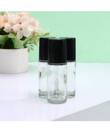 Healifty 30ml Clear Glass Roller Bottles - Refillable Essential Oil & Perfume Containers (Set of 4) for Travel - Perfect for International Shipping - Buy Online on GoSupps.com