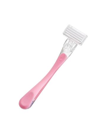 Cerazor Pink Ceramic Razor for Women No Metal Allergy No Skin Damage Shaver.