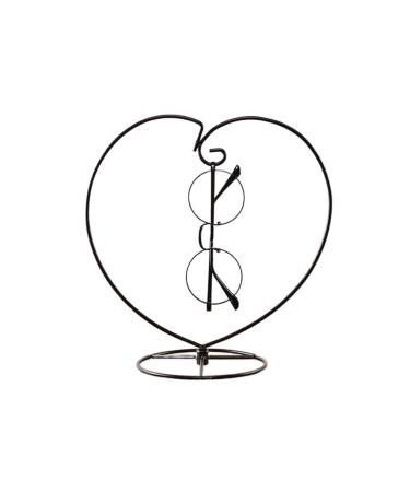 Waoceo glasses stand creative heart-shaped optical store display rack showcase display hanging iron sunglasses rack shop window decoration props sunglasses rack